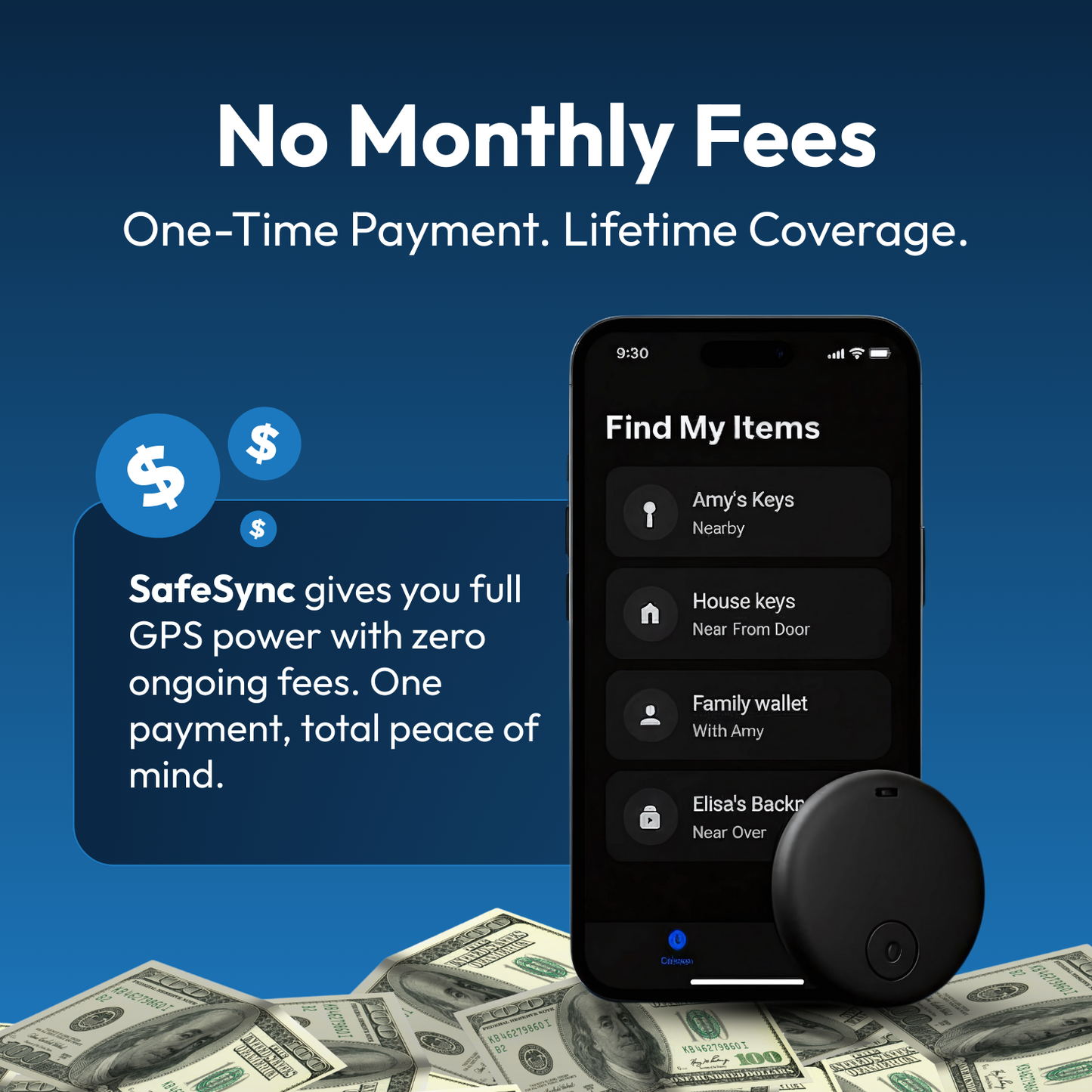 Not Just a GPS Car Tracker. Your Everything Finder.